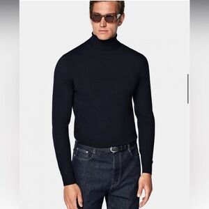 SuitSupply Merino Wool Turtleneck